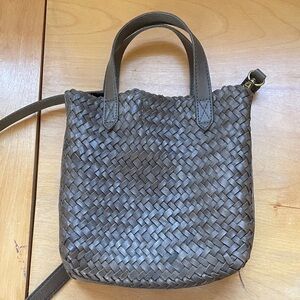 Madewell Woven Crossbody Bag - Brown